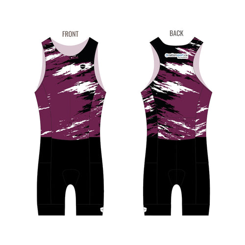 Nativo Stryker sleeveless triathlon jersey in purple