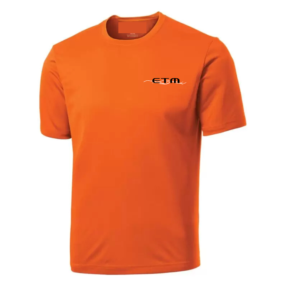 ETM - Performance short sleeve tee - Male - Parent - Orange