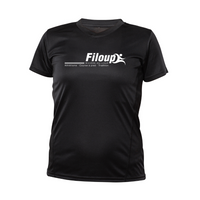 Filoup - Short Sleeve Technical Tshirt - Lady - Black