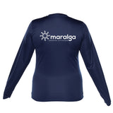 Maralga - Chandail technique, à manches longues - Féminin - Marine