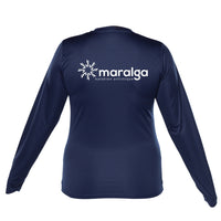 Maralga - Chandail technique, à manches longues - Féminin - Marine