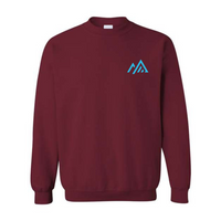 Fleece sweater (cotton wadding) - Adult - Burgundy