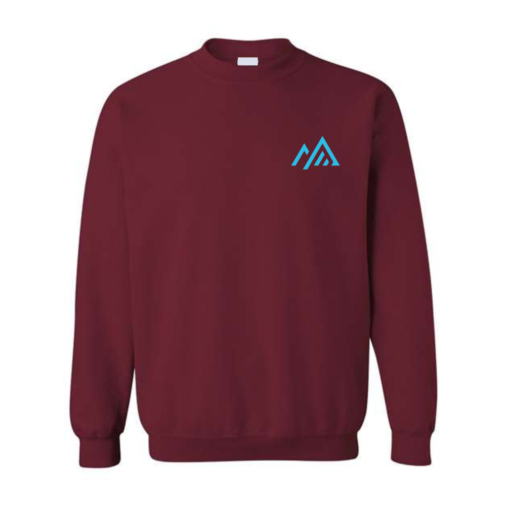 Fleece sweater (cotton wadding) - Adult - Burgundy