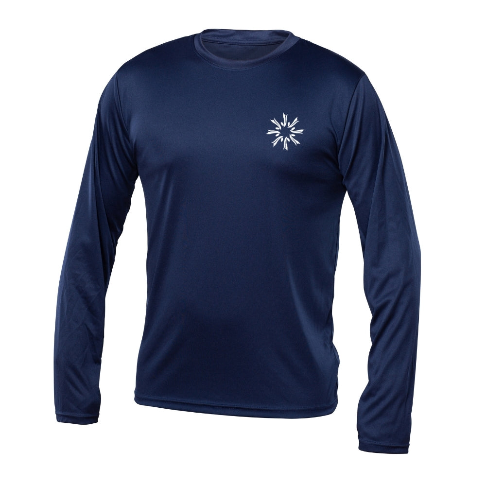Maralga - Chandail technique, à manches longues - Masculin - Marine