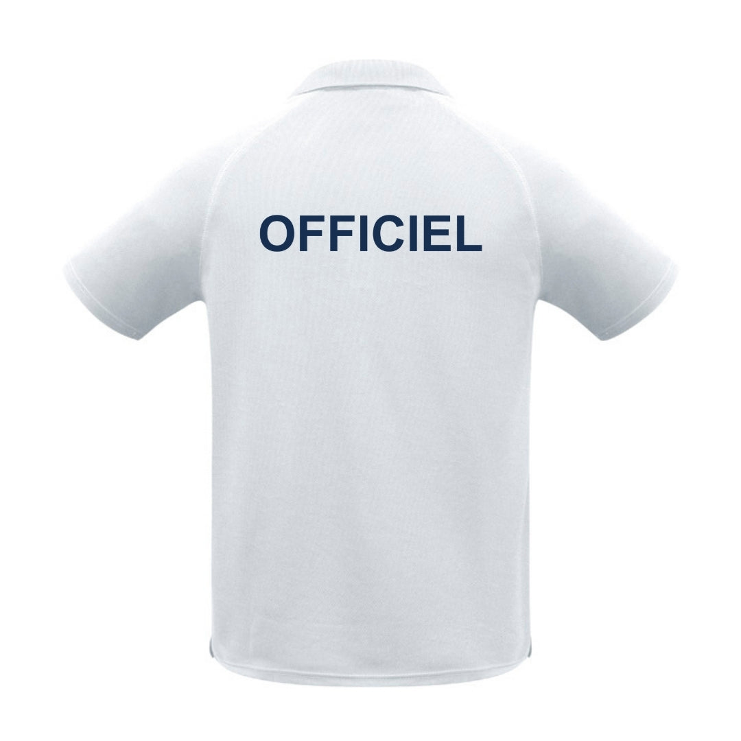 UNIK - Polo de l'officiel - Blanc - Masculin