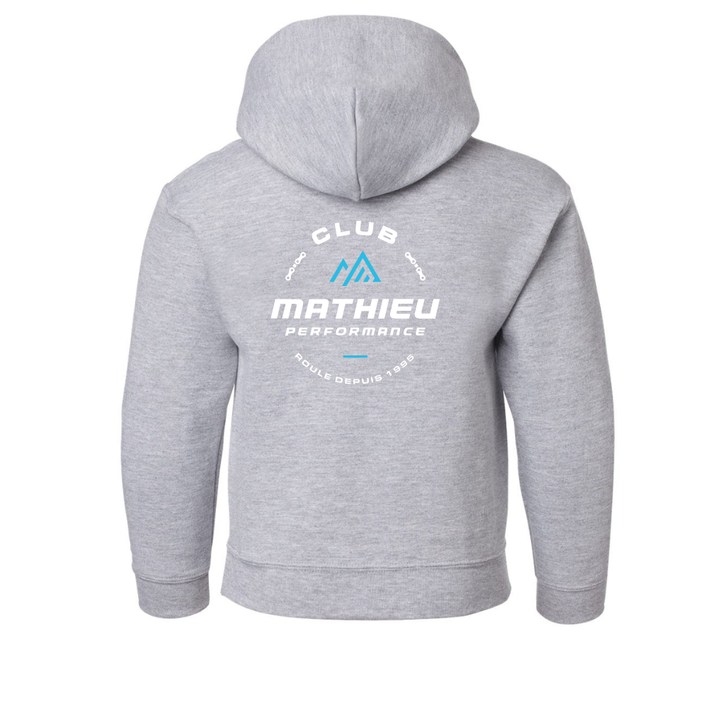 CMP - Chandail molleton à capuchon (Kangourou/Hoodie) - Juvénile - Gris sport