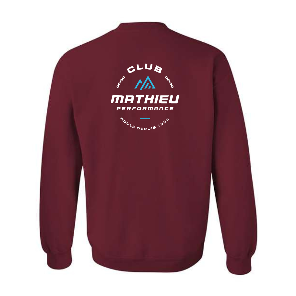 CMP - Chandail molleton (coton ouaté) - Adulte - Bourgogne