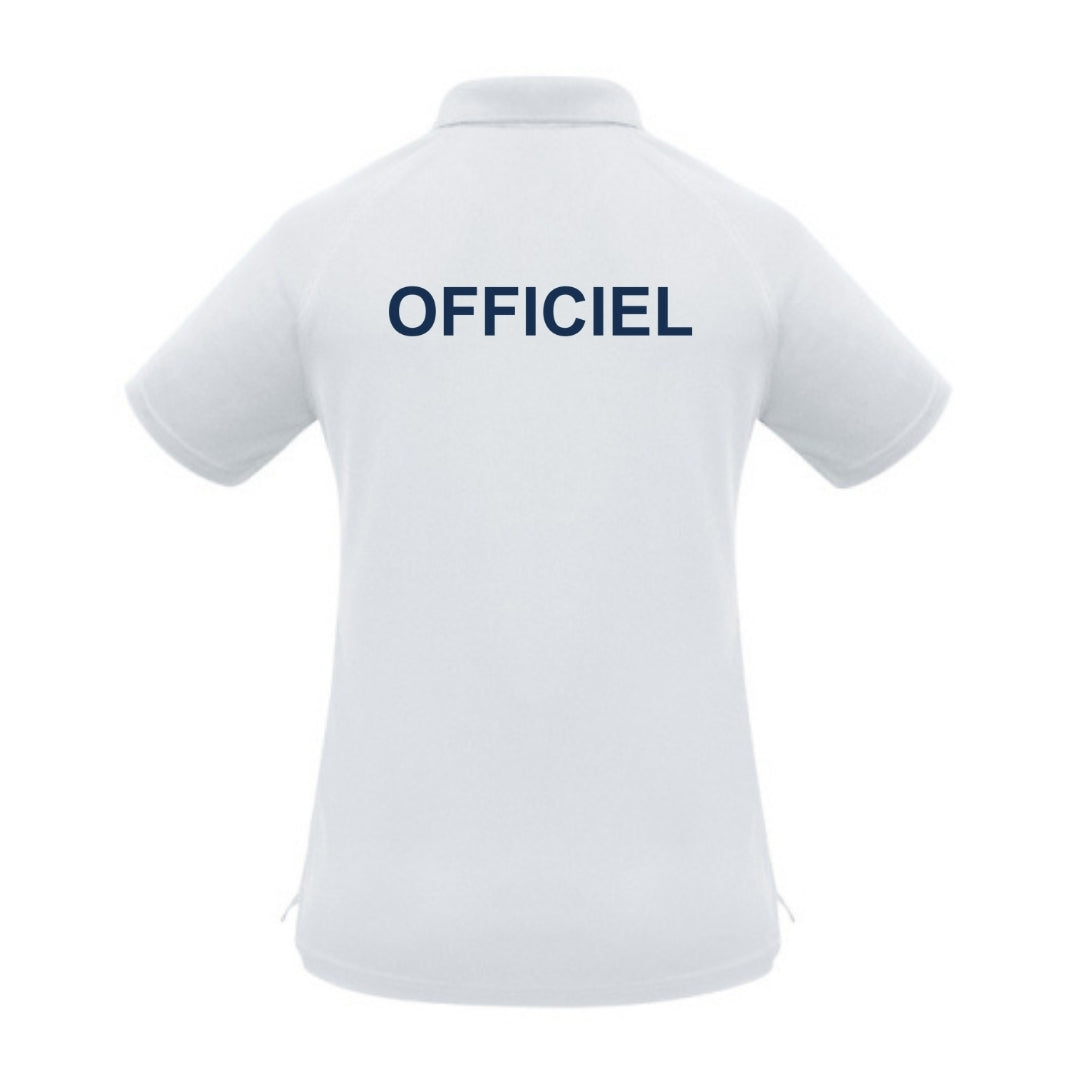 UNIK - Polo de l'officiel - Blanc - Féminin