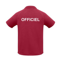 UNIK - Official's polo shirt - Red - Male