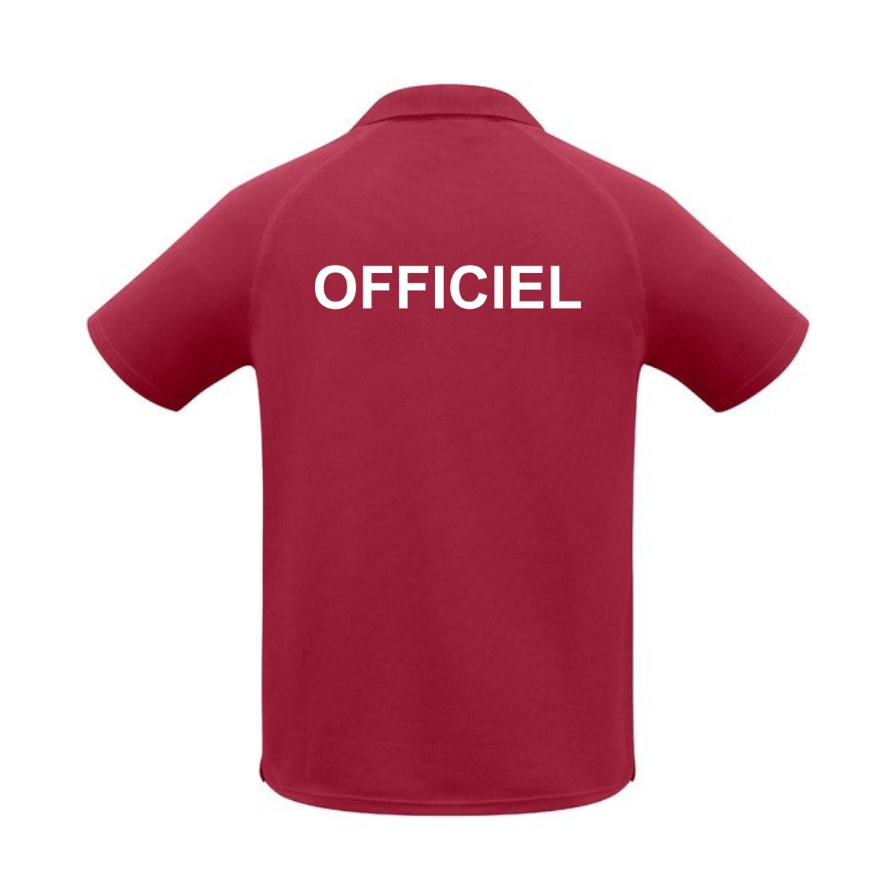 UNIK - Official's polo shirt - Red - Male