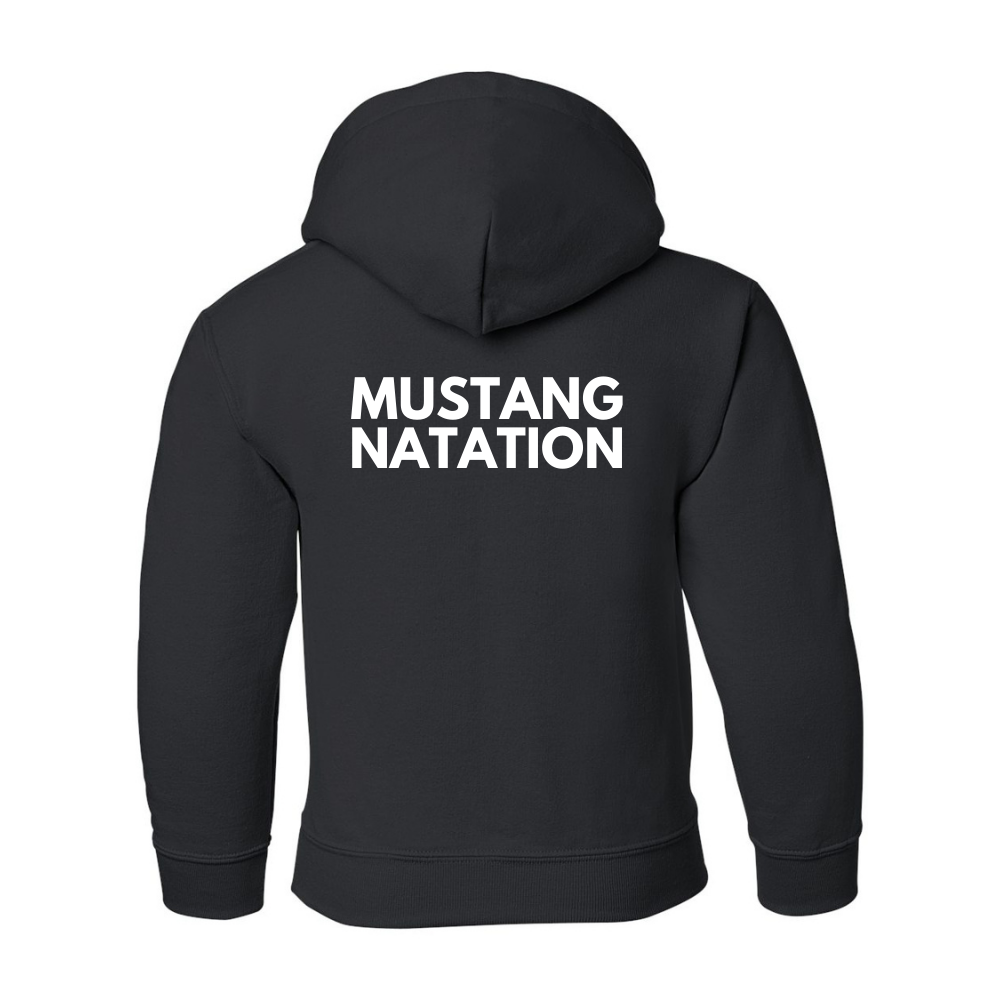 Mustang - Chandail molleton à capuchon (Kangourou/Hoodie) - Juvénile - Noir