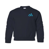 Fleece sweater Crewneck - Youth - Navy