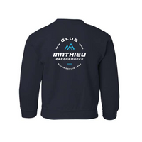 Fleece sweater Crewneck - Youth - Navy
