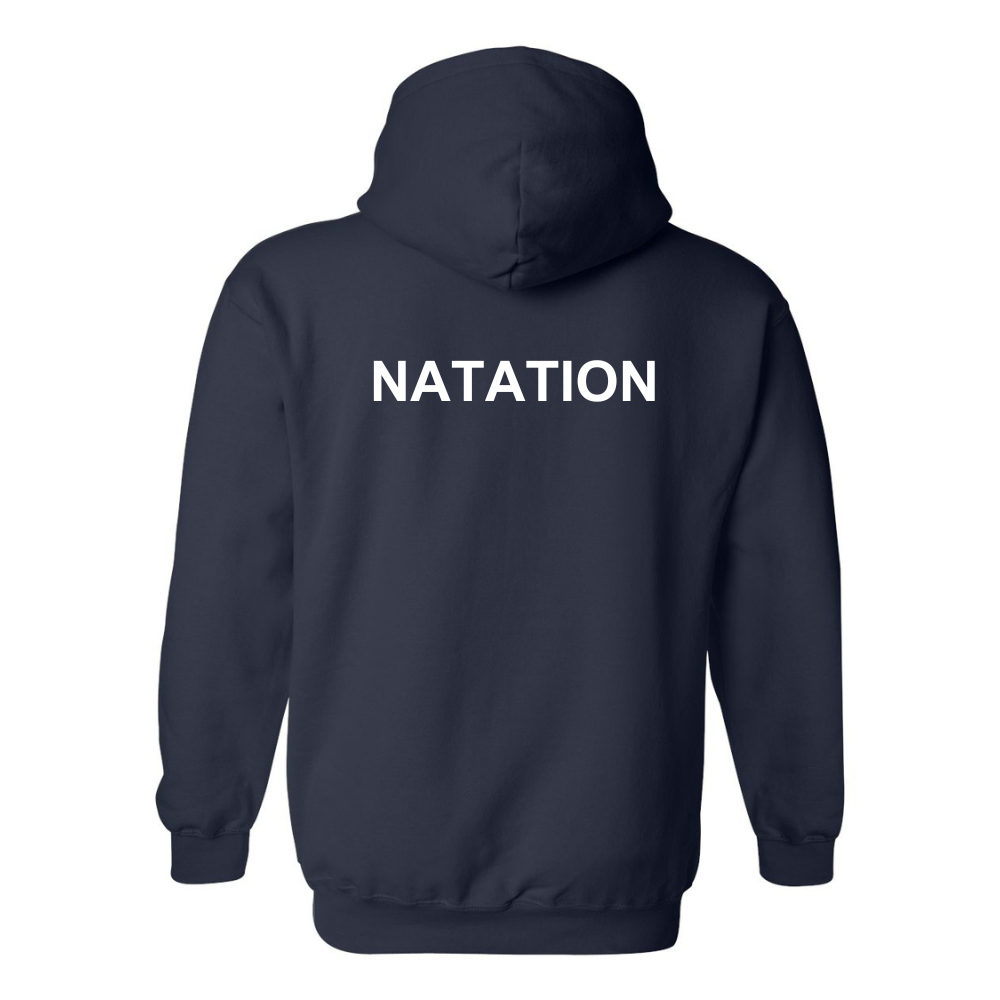 Hooded sweater, Kangaroo type - Adult - Navy