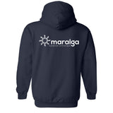 Fleece hooded sweater (Kangaroo/Hoodie) - Adult - Navy