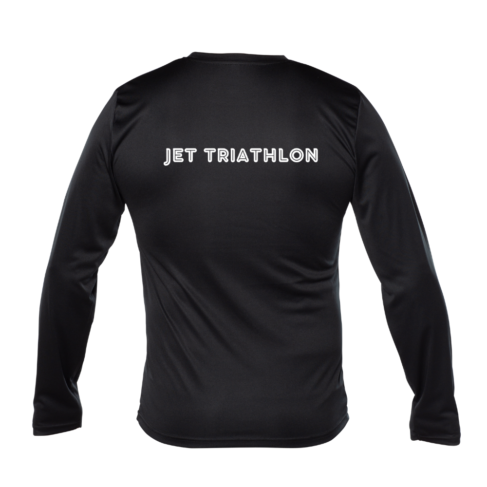 Triathlon-Joliette - Chandail technique, à manches longues - Natation - Masculin - Noir