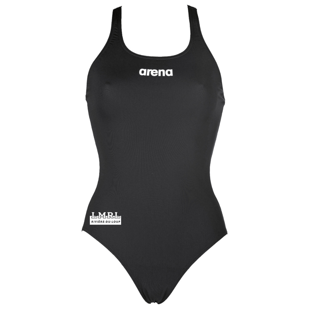 LMRL - Arena Swim Pro - Maillot d'entraînement pour femmes - Noir