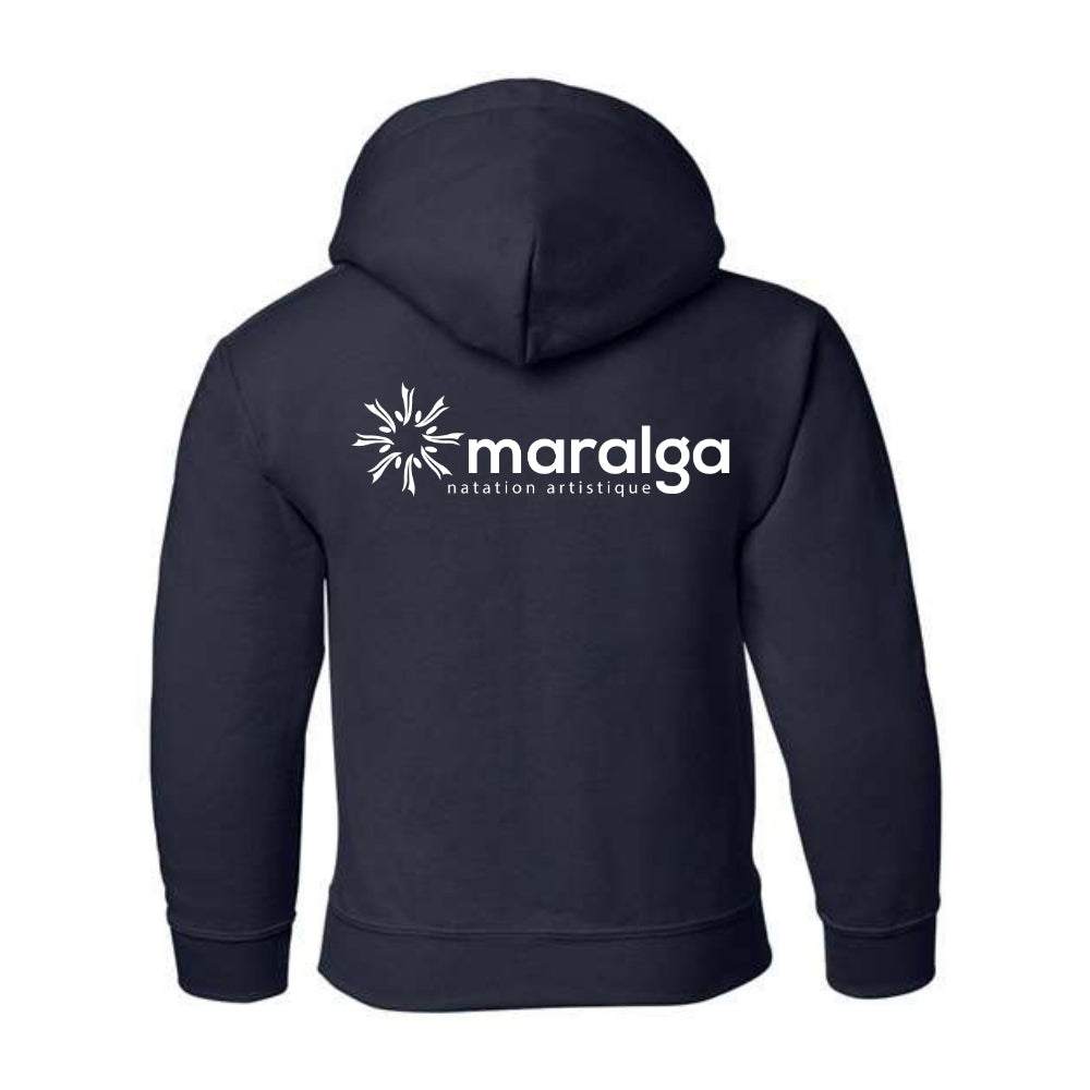 Maralga - Chandail molleton à capuchon (Kangourou/Hoodie) - Juvénile - Marine