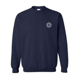 Fleece sweater (cotton hoodie) - Adult - Navy