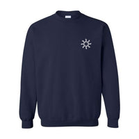 Fleece sweater (cotton hoodie) - Adult - Navy