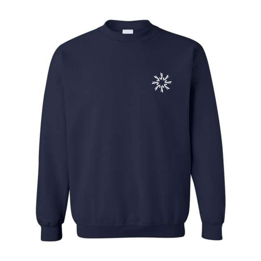 Fleece sweater (cotton hoodie) - Adult - Navy