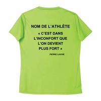 Women's Short Sleeve Technical Tee - Lime