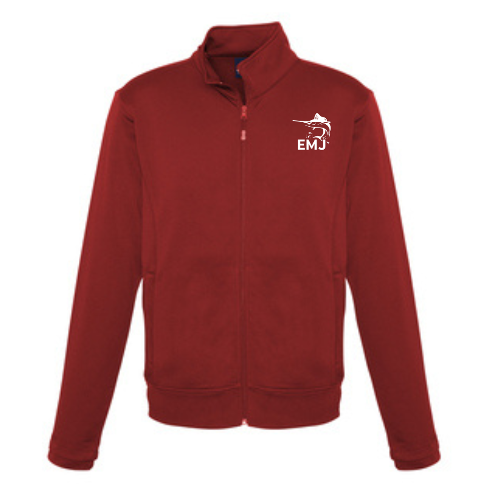 Juvenile fleece (hoodie) sweater - Red - CN Chambly