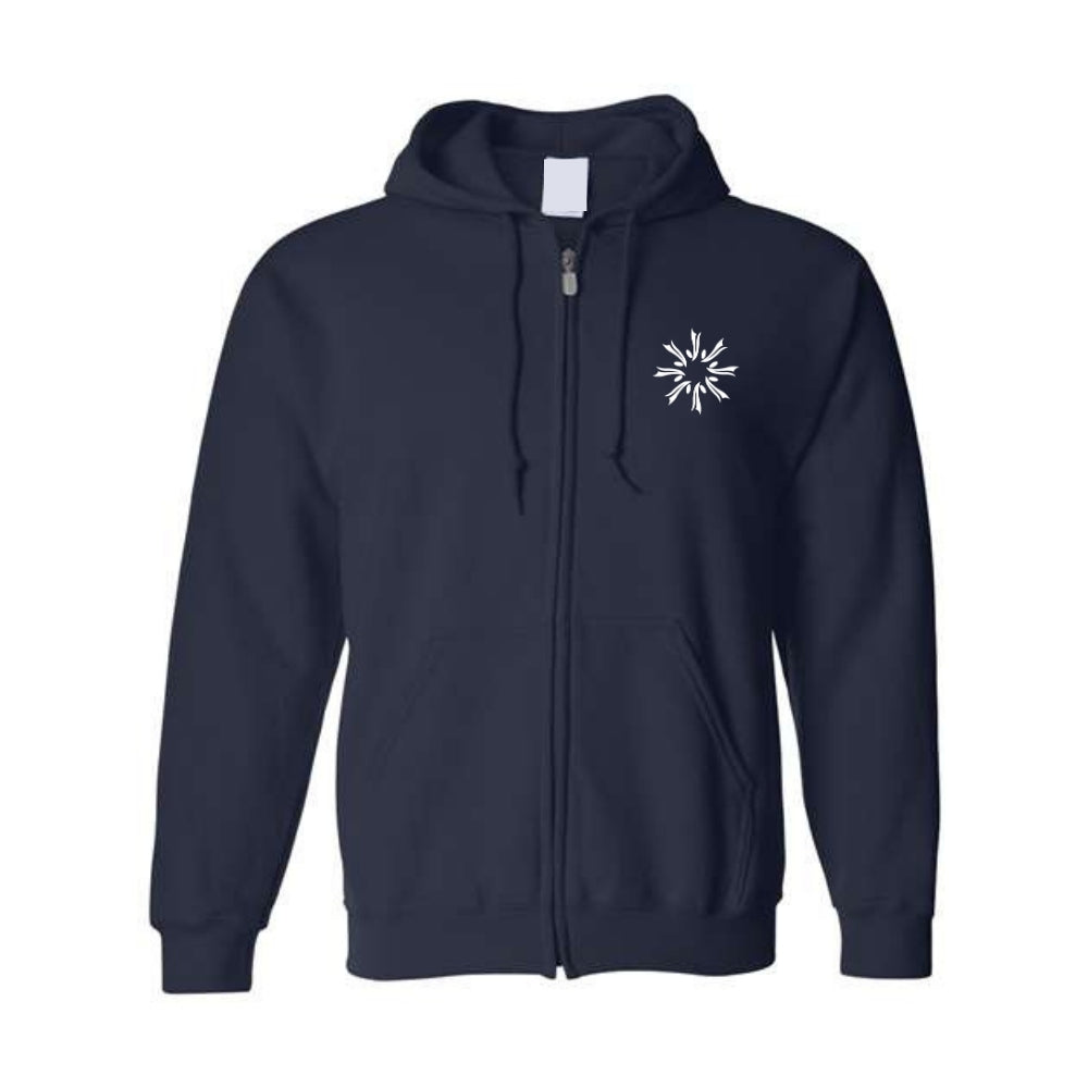 Maralga - Veste molleton à capuchon avec zip - Adulte - Marine