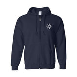 Maralga - Veste molleton à capuchon avec zip - Adulte - Marine