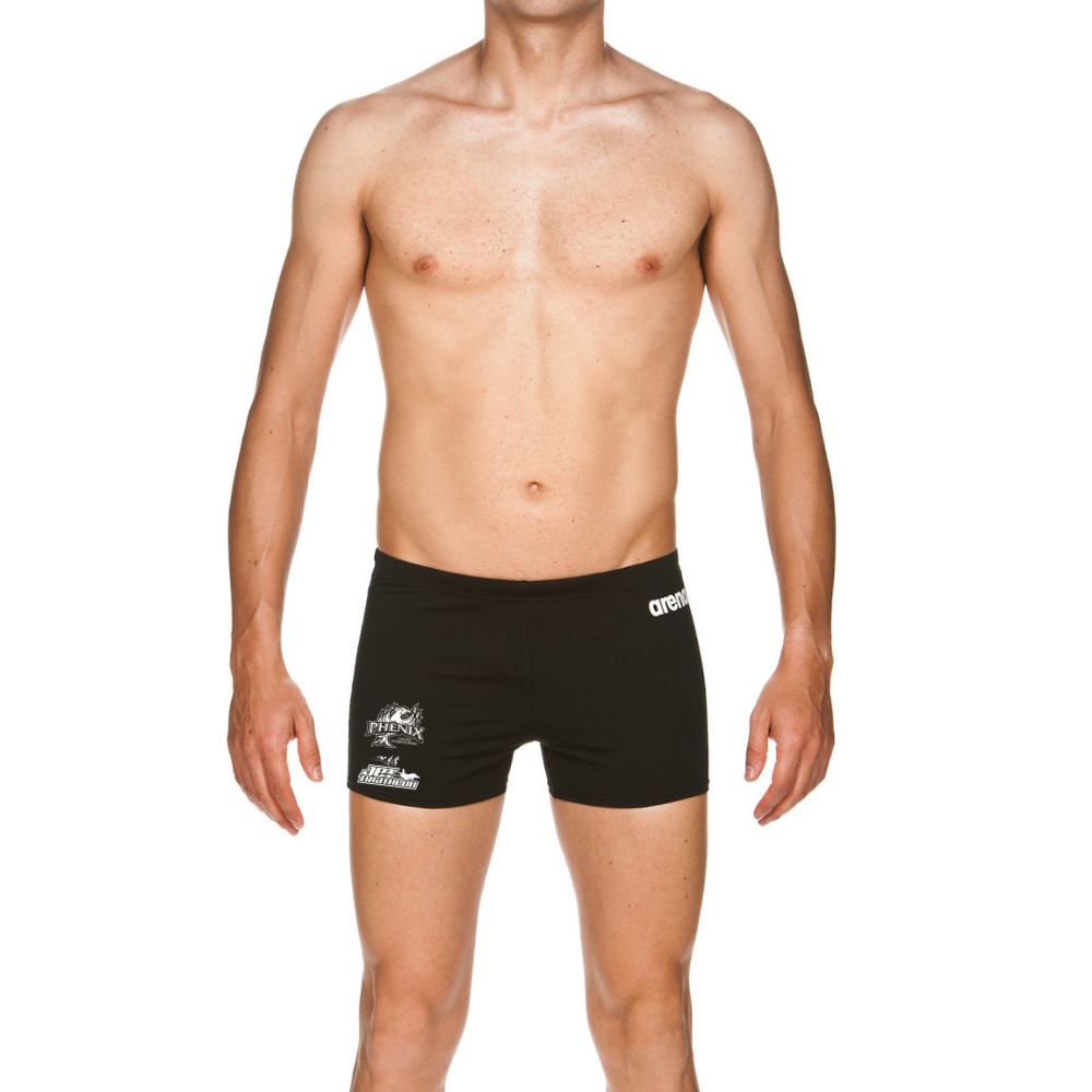 Arena Team SWIM SHORT (squared) - Men's Swimwear - Black