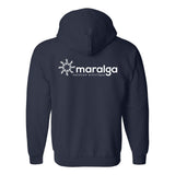 Maralga - Veste molleton à capuchon avec zip - Adulte - Marine