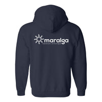 Maralga - Veste molleton à capuchon avec zip - Adulte - Marine