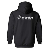 Maralga - Chandail molleton à capuchon (Kangourou/Hoodie) - Adulte - Noir