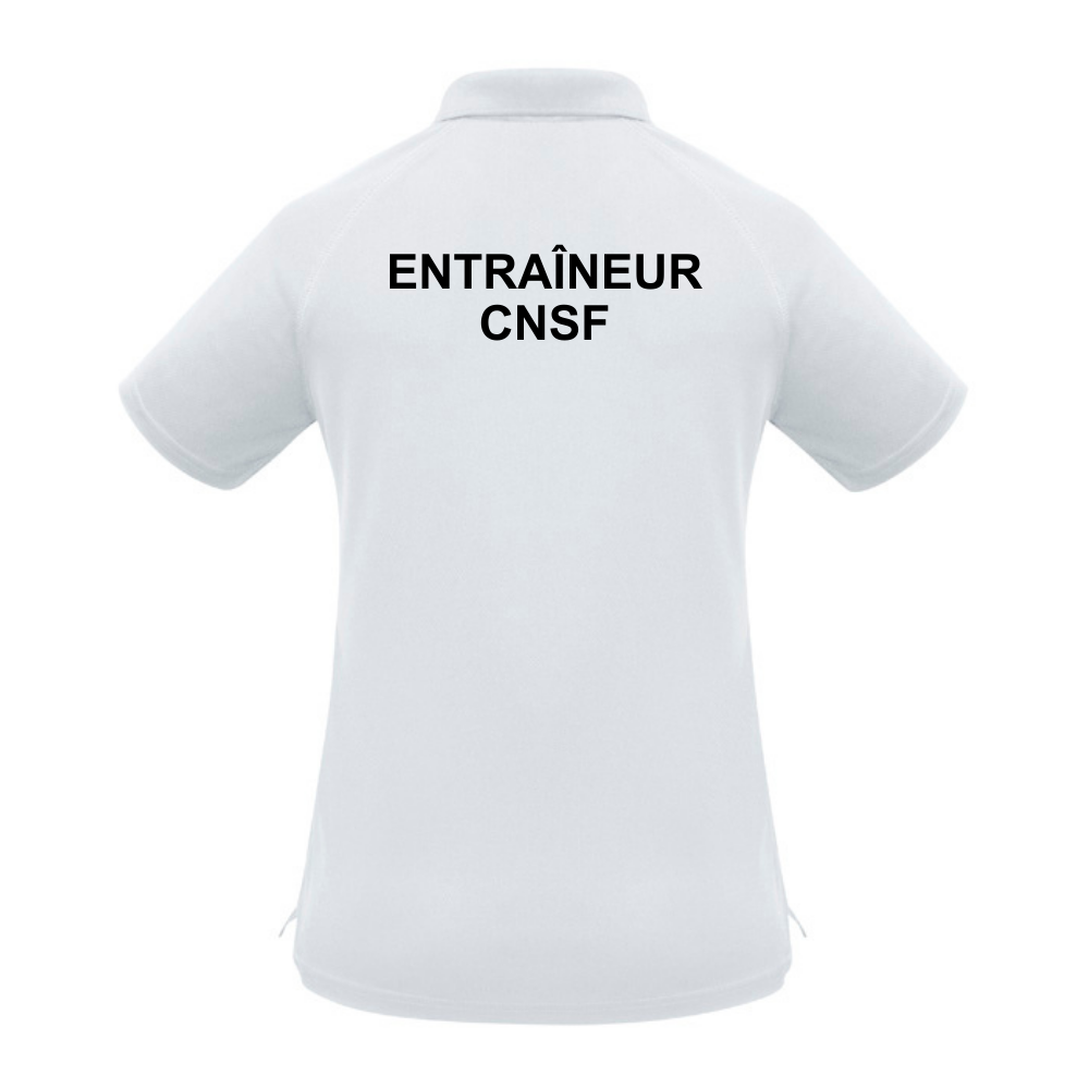 Women - Official Polo - White - CN Chambly