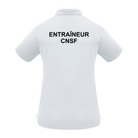 Women - Official Polo - White - CN Chambly