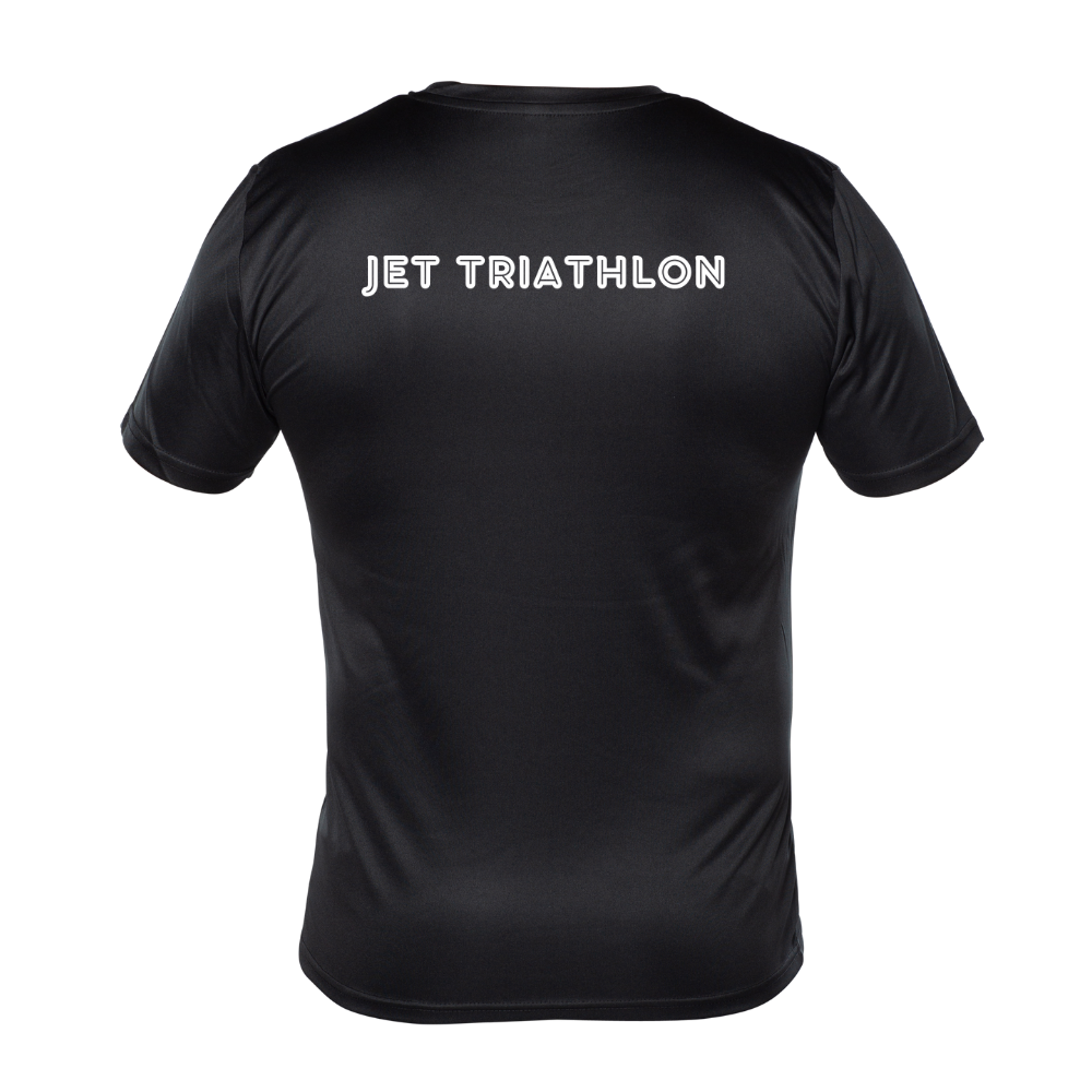 Triathlon-Joliette - Chandail technique à manches courtes - Natation - Homme - Noir