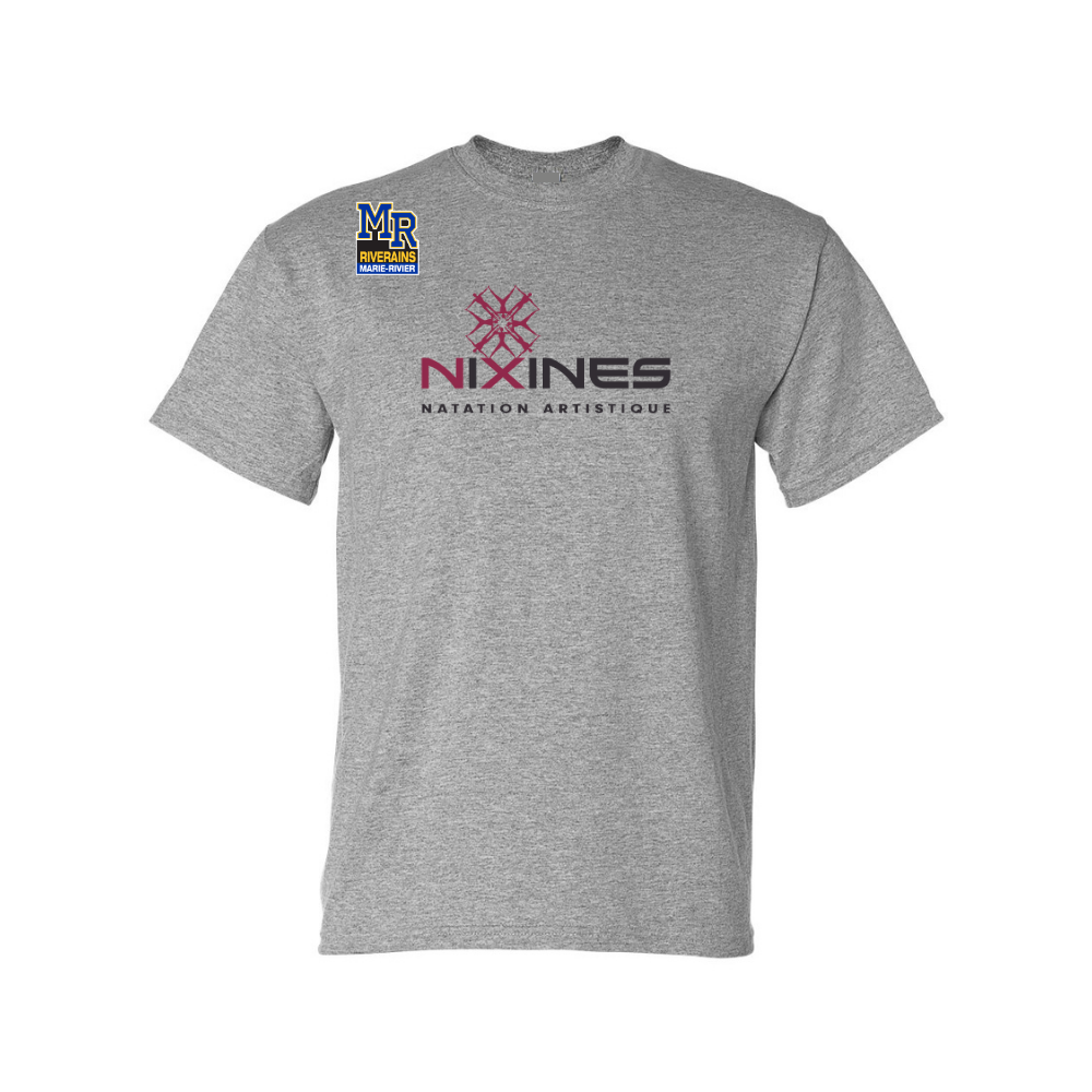 Nixines - SE - Chandail à manches courtes - Gris - Sports-Études