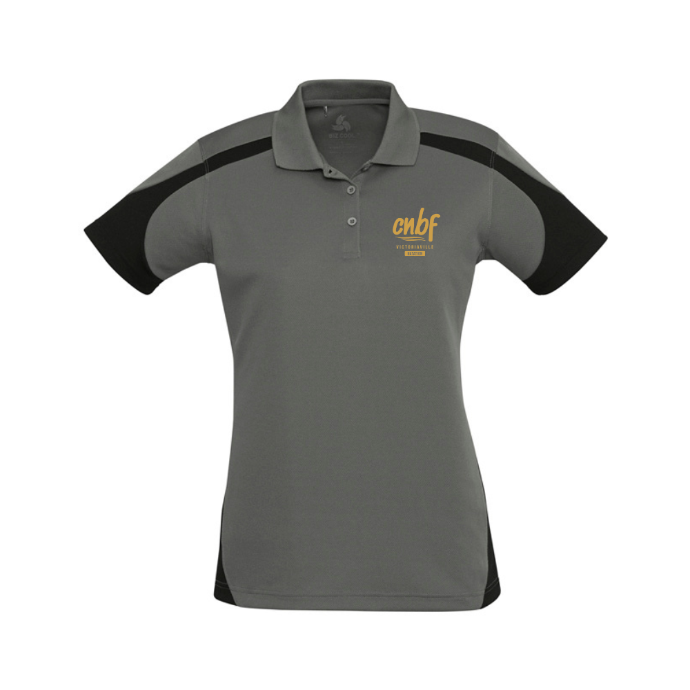 CNBF - Polo - Entraîneure - Féminin - Gris et noir