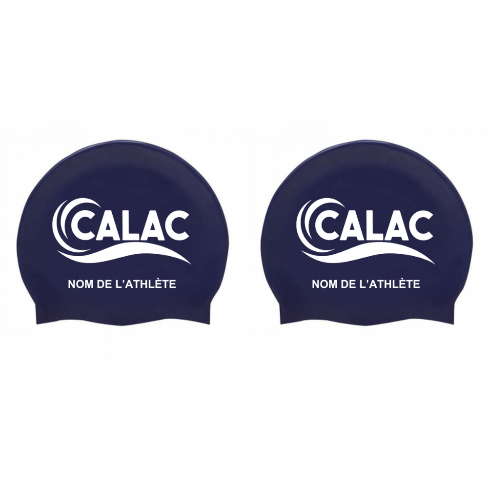 CALAC - Casques de bain en silicone personnalisés - Marine