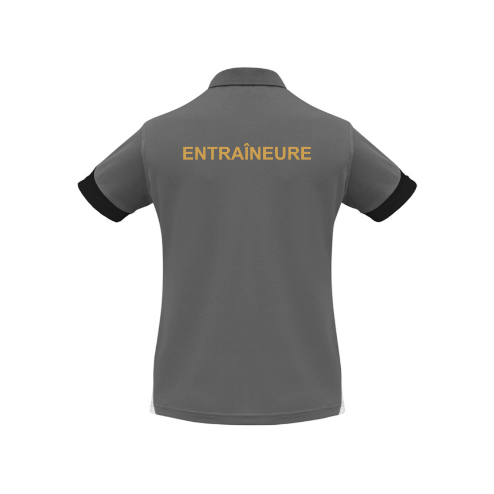 CNBF - Polo - Entraîneure - Féminin - Gris et noir