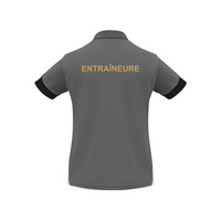 Polo - Women’s - Black and red