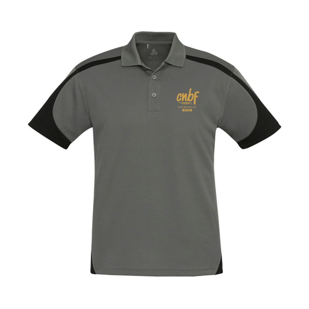 CNBF - Polo - Entraîneur - Masculin - Gris et noir