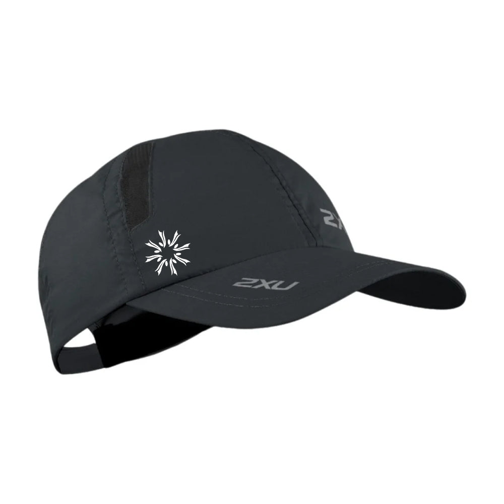 2XU - RUN CAP - Lightweight cap - Regular size - Black