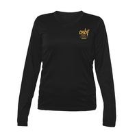 Technical Sweater, Long Sleeve - Lady - Black