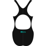 Capitale Natation - FINZ - Max Back - Maillot d'entraînement pour dames - Noir (BK)