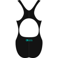 Capitale Natation - FINZ - Max Back - Maillot d'entraînement pour dames - Noir (BK)