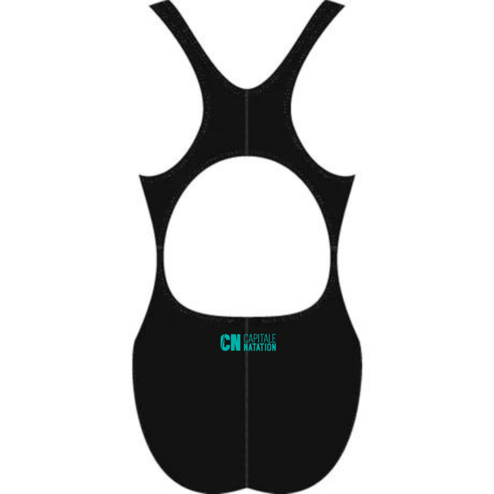 Capitale Natation - FINZ - Max Back - Maillot d'entraînement pour dames - Noir (BK)