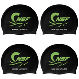 CNSF - Casques de bain en silicone personnalisés - Noir