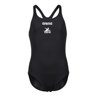 CARE - Arena Swim Pro - Maillot d'entraînement pour filles - Noir