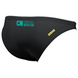 Capitale Natation - Arena Real Brief - Bas de maillot (bikini) pour femmes - Noir/Jaune